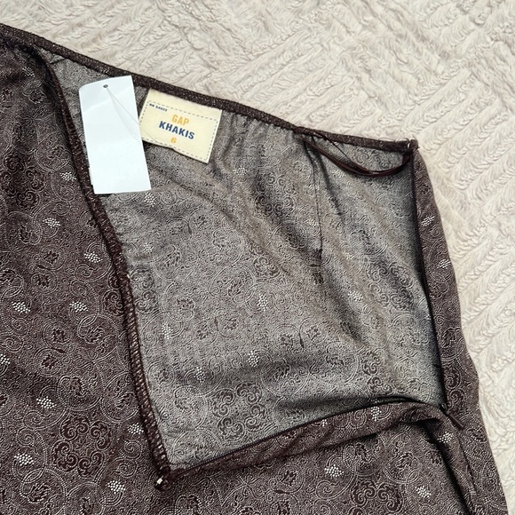 GAP Khakis brown cream skirt 100% cotton Size 6, New with tags - Picture 12 of 16